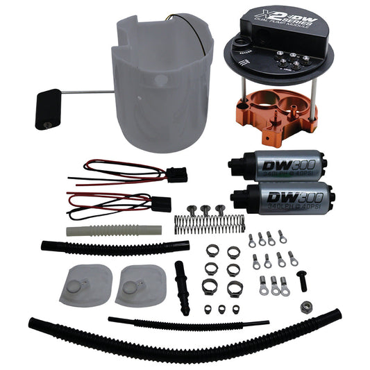 DET9-301-7051 DeatschWerks X2 Series Fuel Pump Module with Dual DW300 Pumps -,
