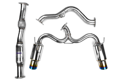 INVHS08STIGTT Invidia N1 Cat Back Exhaust Titanium Tips - 2008-2014 Subaru WRX Hatchback / 2011-2014 Subaru STI Hatchback,