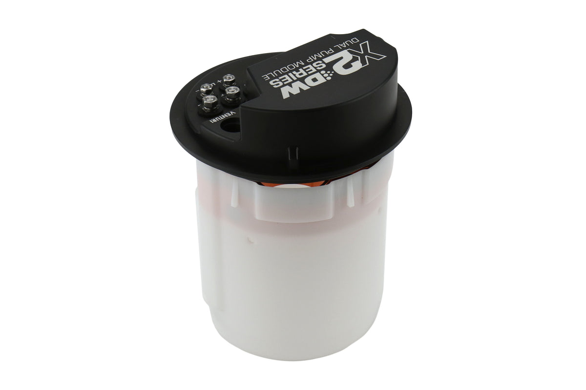 DeatschWerks X2 Series Fuel Pump Module w/o Fuel Pumps - Subaru Models (inc. 2008-2021 WRX / STI / 2008-2018 Forester / 2005-2009 Legacy)