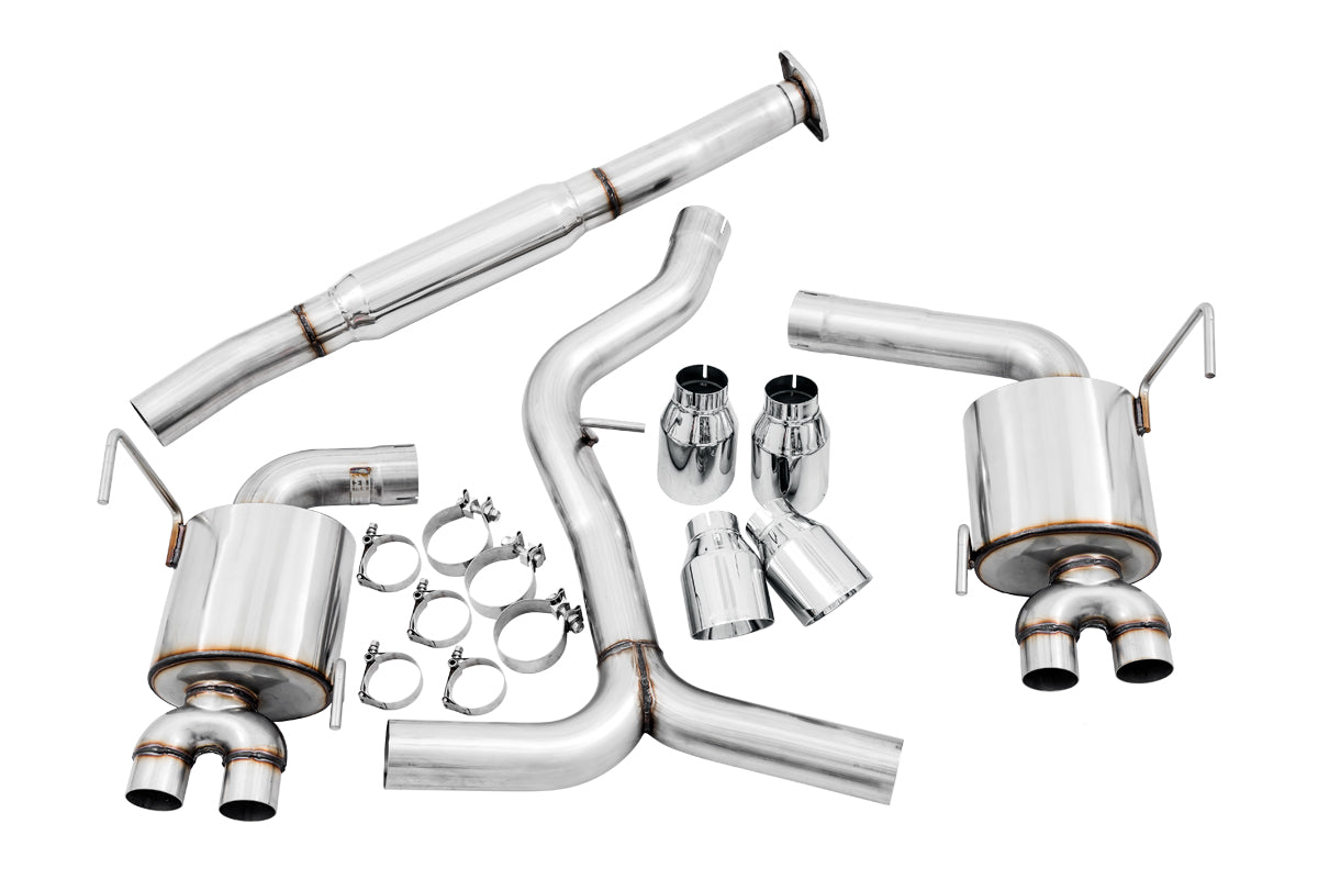 AWE3015-42098 AWE Touring Edition Exhaust Chrome Silver Quad Tips (102mm) - 2015+ WRX,