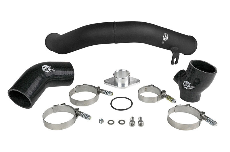 aFe BladeRunner 2.5in Aluminum Hot Side Charge Pipe 15-20 Subaru WRX 2.0T - Black