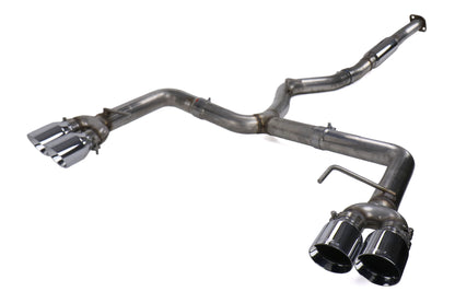 AWE3020-42058 AWE Track Edition Exhaust Chrome Silver Quad Tips (102mm) - 2015+ WRX / STI,