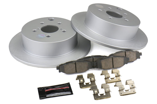 POWCRK6107 Power Stop Z17 Evolution Geomet Coated Brake Kit (Rear) - 2016-2020 Subaru Crosstrek / 2014-2018 Forester,