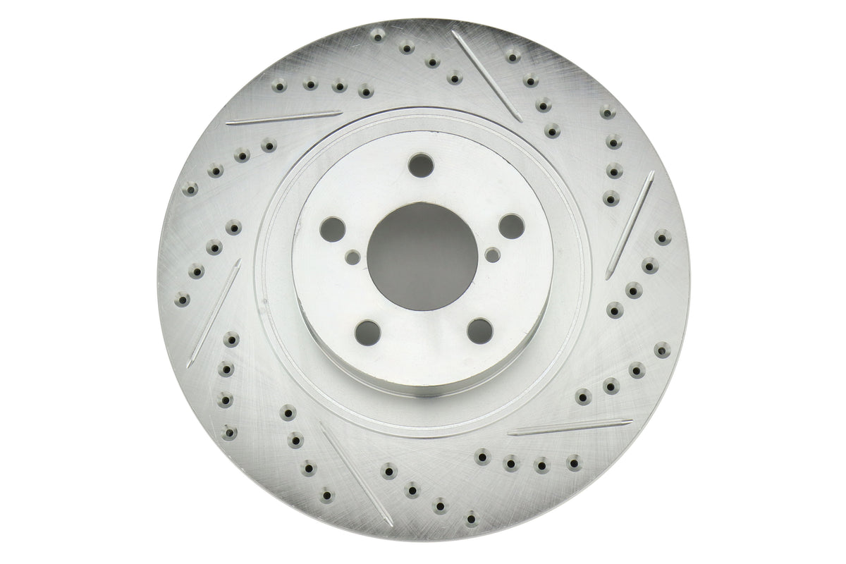 Stoptech C-Tek Sport Drilled and Slotted Rotor Single Front Left Subaru Models (inc. 2009-2014 WRX)