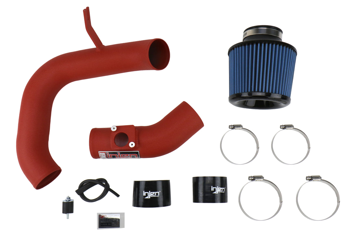 INJSP1202WR Injen Cold Air Intake Wrinkle Red - Subaru WRX 2006-2007 / STI 2004-2007,