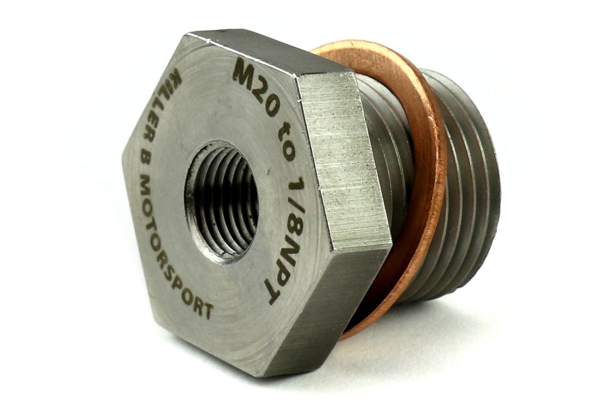 KILOEMNPT Killer B Motorsport OEM M20x1.5 to 1/8NPT Adapter -,