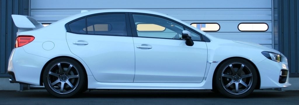 ENK490-895-6540DS Enkei PF07 18x9.5 +40mm Dark Silver - 2015-2018 WRX / STIx4,