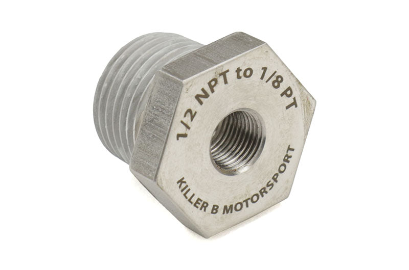 KILNPTPT Killer B Motorsport 1/2NPT to 1/8PT Adapter -,