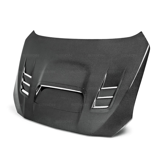 SEIHD15SBIMP-CW 15-20 WRX & STI Seibon CW Carbon Fiber Hood,