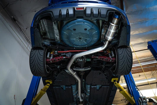 REMRK-C1076S-01T Remark R1-Spec Catback Exhaust Burnt Stainless Steel Tip - 2015-2021 Subaru WRX / STI,