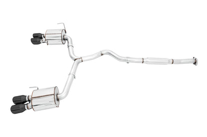 AWE3015-43108 AWE Touring Edition Exhaust Diamond Black Quad Tips (102mm) - 2015+ STI,