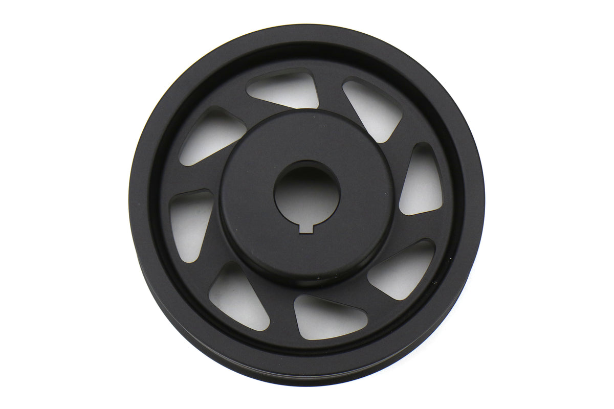 PERPSP-ENG-100BK Perrin Lightweight Crank Pulley - 2015+ STI-Black,