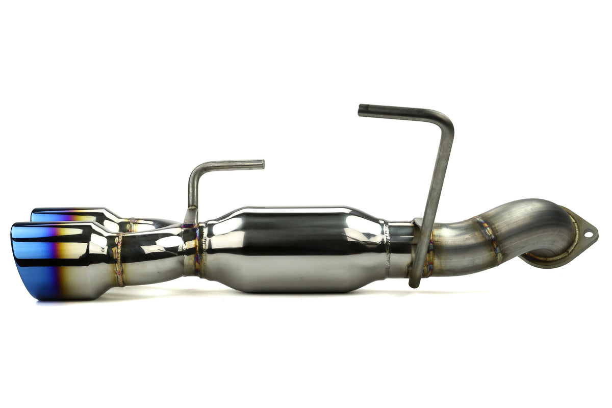 ETS200-30-EXH-004 ETS Axleback Systems - 2015-2019 WRX / 2015-2018 STI*-Muffled-Blue Tips,