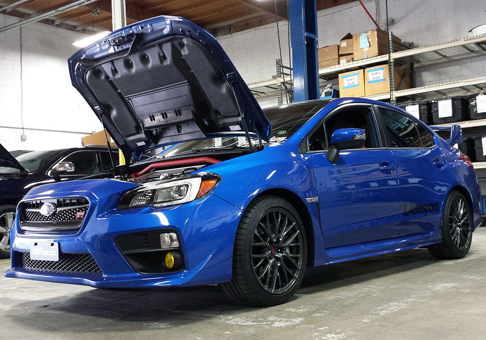AEM29-0011WR AEM Front Strut Tower Bar - 2015+ WRX / 2015+ STI,
