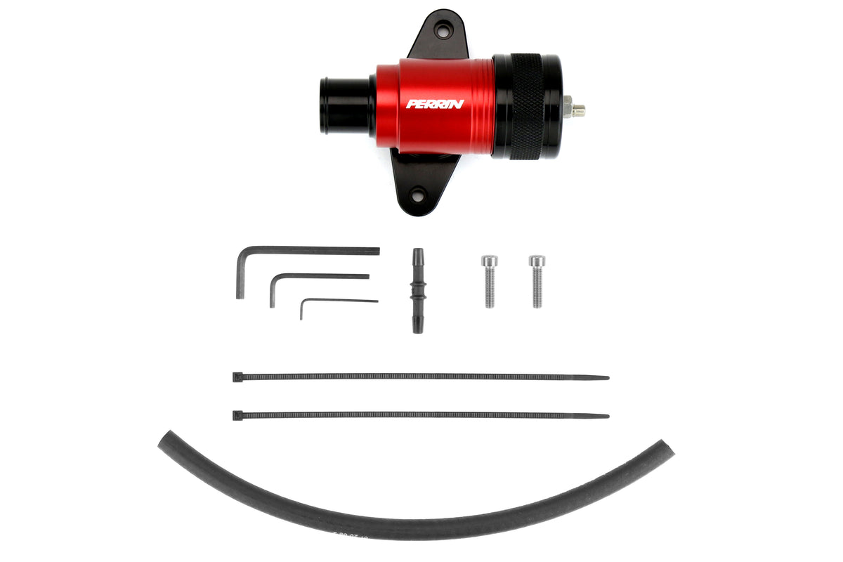 PERPSP-TAC-610RD PERRIN Recirculating Blow Off Valve Red - 2008-2014 Subaru WRX / 2005-2009 Subaru Legacy GT,