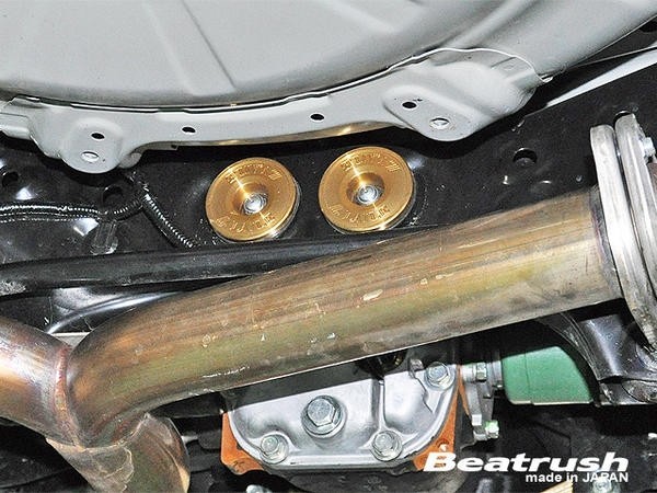 BEAS76024MTD-RB Beatrush Rear Differential Mount Bushings - 2015-2020 WRX / STI,