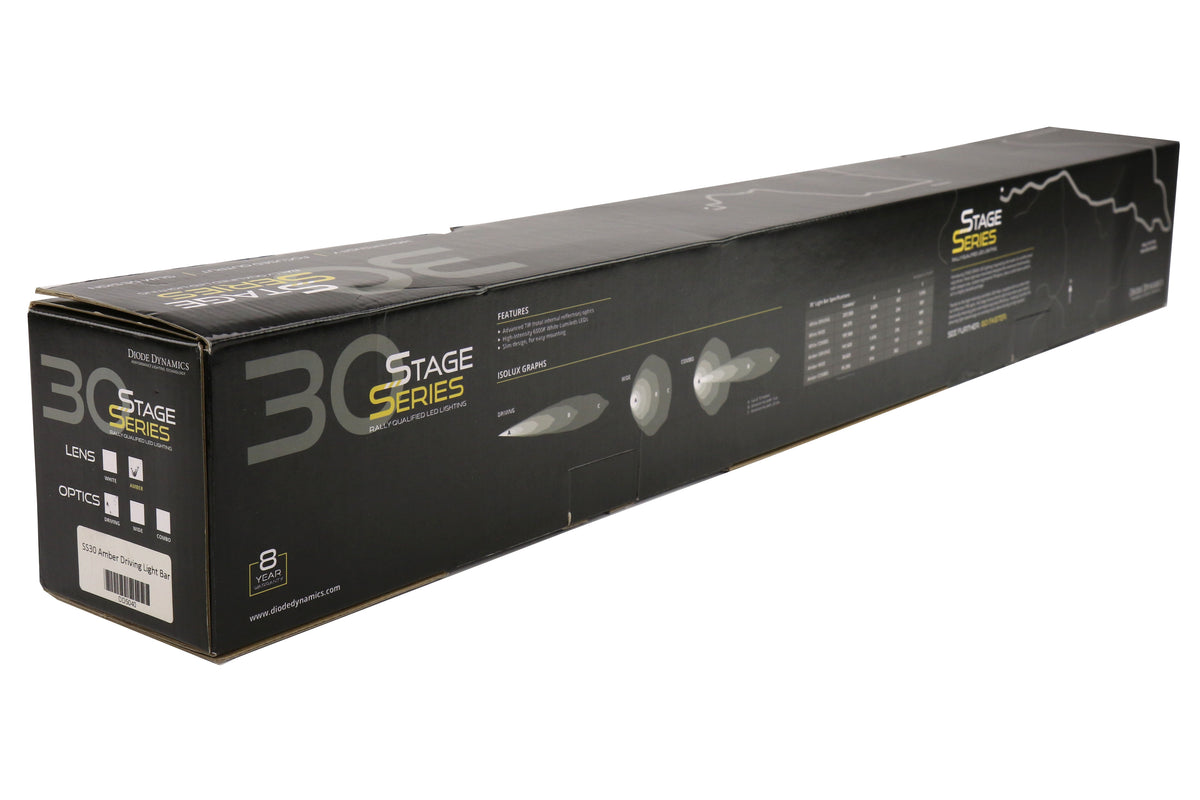 DODDD5040 Diode Dynamics SS30 Amber Driving LED Light Bar Stage Series - 2016-2018 Forester,