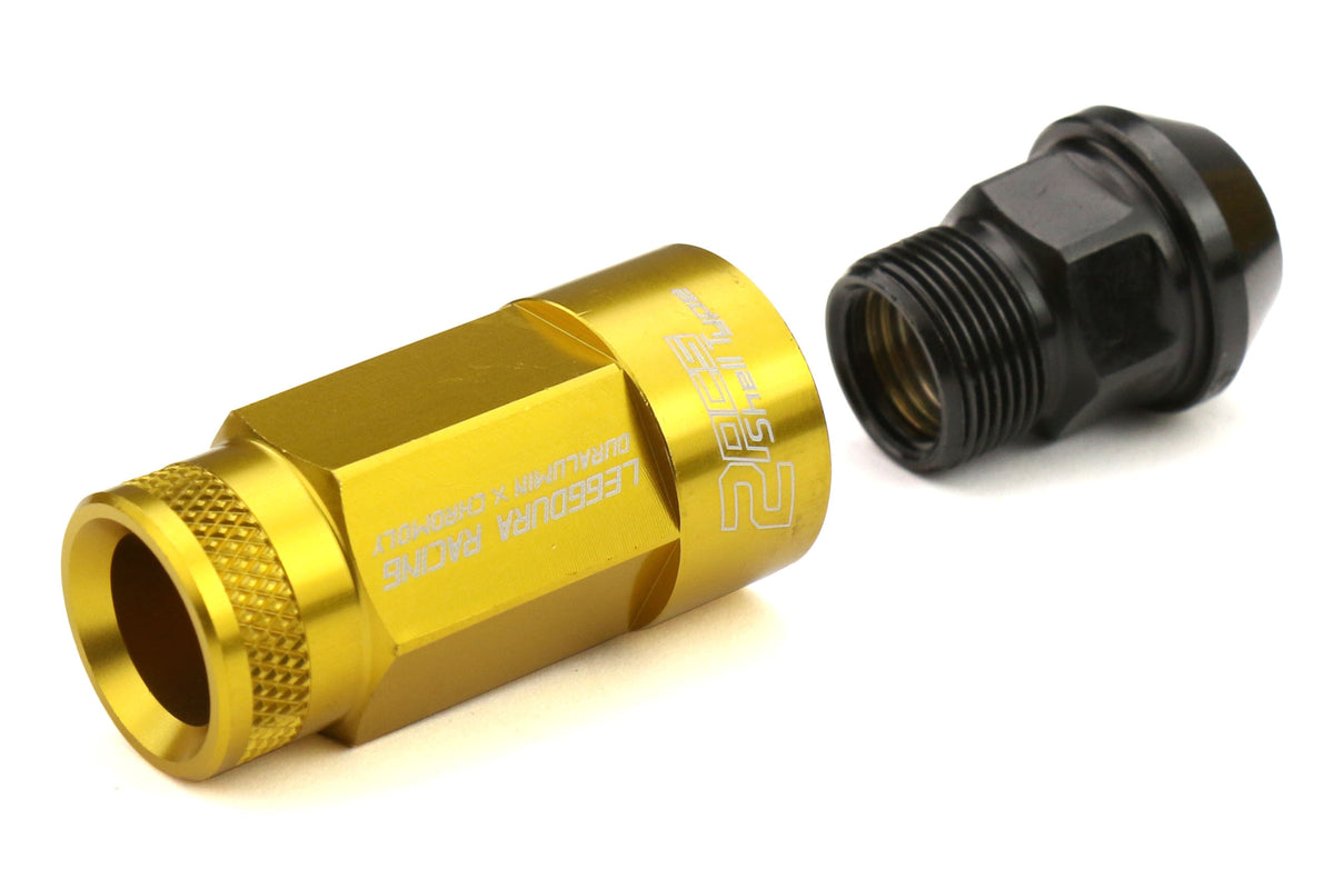 KICWRL5313A Project Kics Leggdura Racing Shell Type Lug Nut 53mm (Open-End) - 2015+ WRX / 2015+ STI / 2013+ FT86,