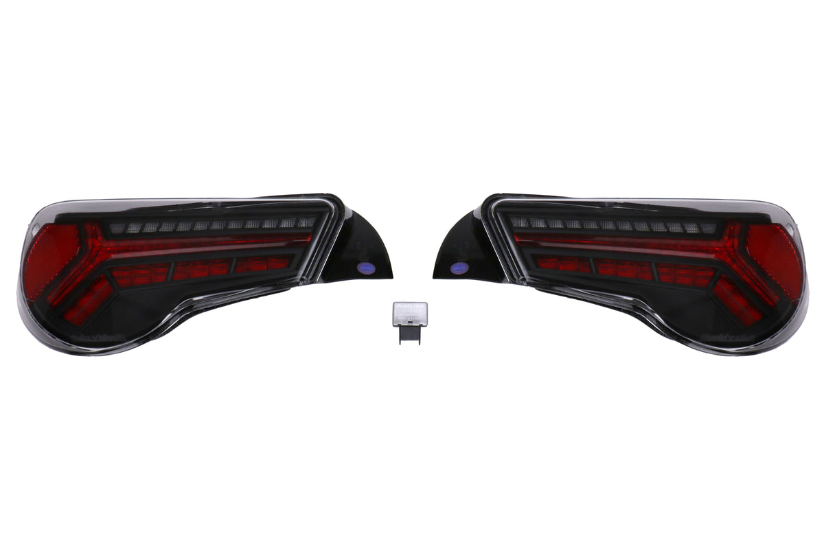 BUDBC08-TLZN6-02 Buddy Club JDM LED Tail Lights - 2013+ FT86,