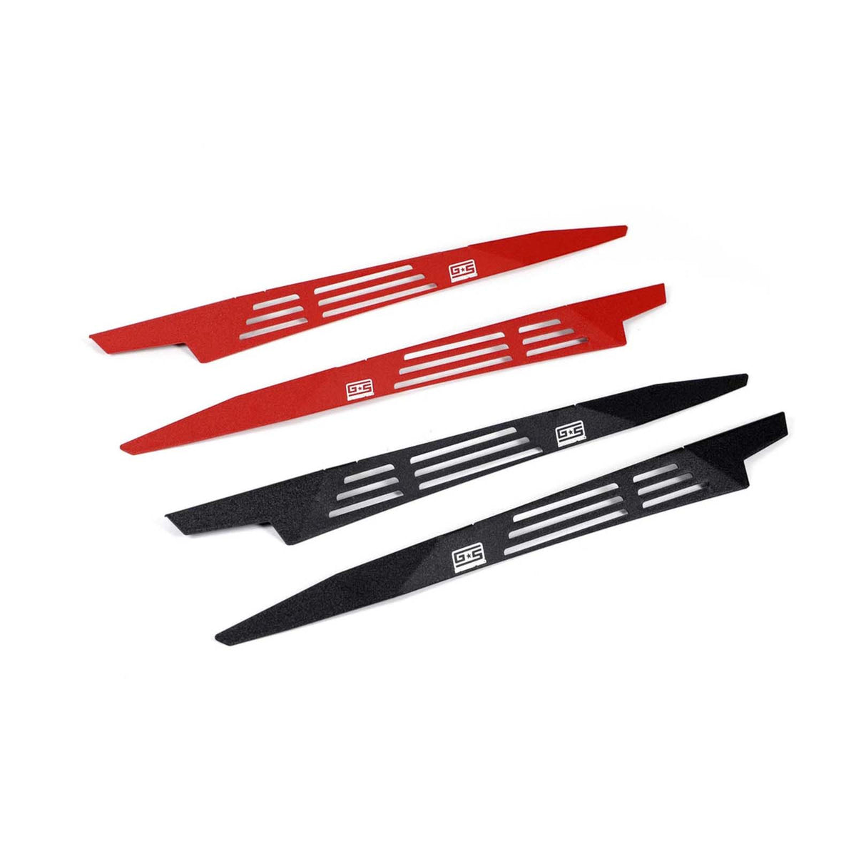 GRM096059 GrimmSpeed Fender Shrouds Red - 2008-2014 Subaru WRX / STI,