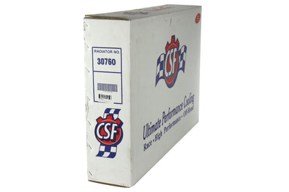 CSF3076O CSF Racing Radiator w/ Built-in Oil Cooler and Sandwich Plate - Subaru WRX/STi Manual 2002-2007,