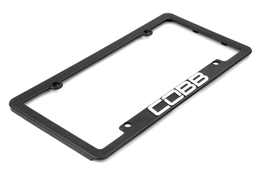 COBCO-PFRAME-NEW New Cobb Black License Plate Frame,