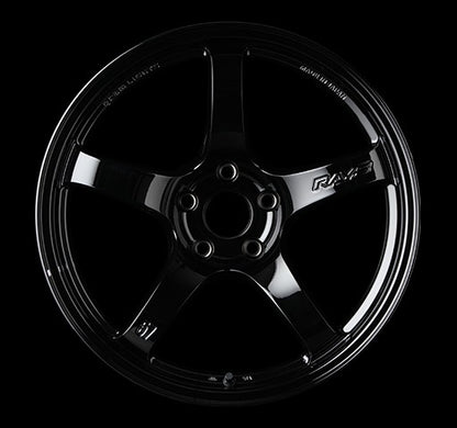GRAWGCRX38EGX Rays Gram Lights 57CR Gloss Black 18x9.5 +38 - 2015+ WRX / STI,