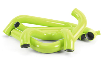 PERPSP-ITR-438-2NY/BK Perrin Front Mount Intercooler Tubes and Couplers (Neon Yellow) - 2015+ STI,