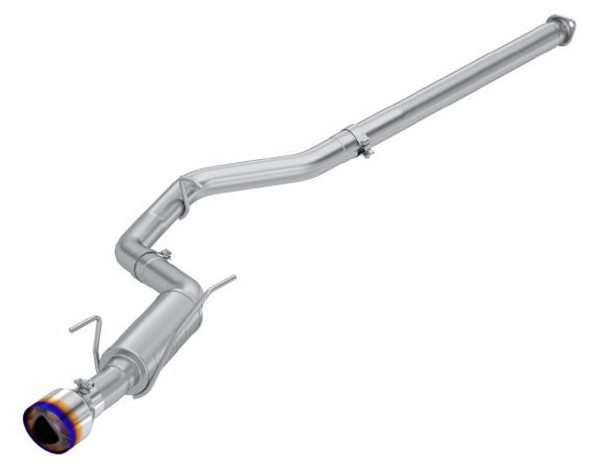 MBRS48093BE MBRP 3-Inch Single Exit Cat-Back Exhaust System w/Burnt End Tip - 2022+ Subaru WRX,