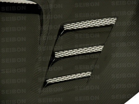 Seibon Carbon Fiber CWII Style Hood - 2008-2014 Subaru WRX / STI