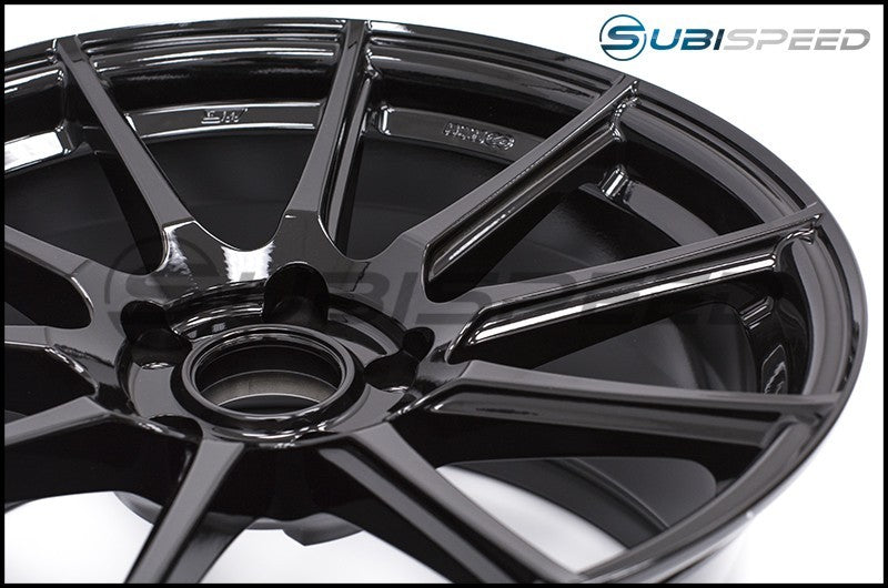ENK499-895-6535BK Enkei TS10 18x9.5 +35mm Gloss Black - 2015+ WRX / 2015+ STI,