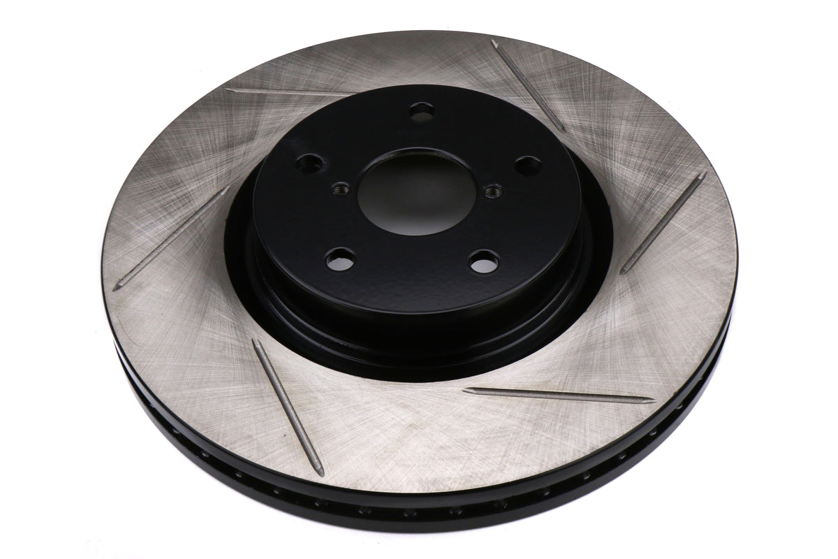 STT126.47036SL Stoptech Slotted Rotor Single Front Left - 2015-2020 Subaru WRX,