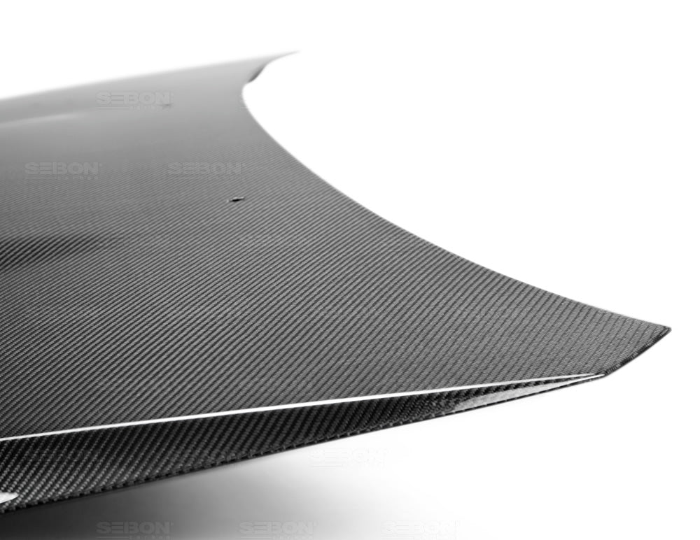 SEIHD0809SBIMP-OE Seibon Carbon Fiber OE Style Hood - 2008-2014 Subaru WRX / 2008-2014 Subaru STI,
