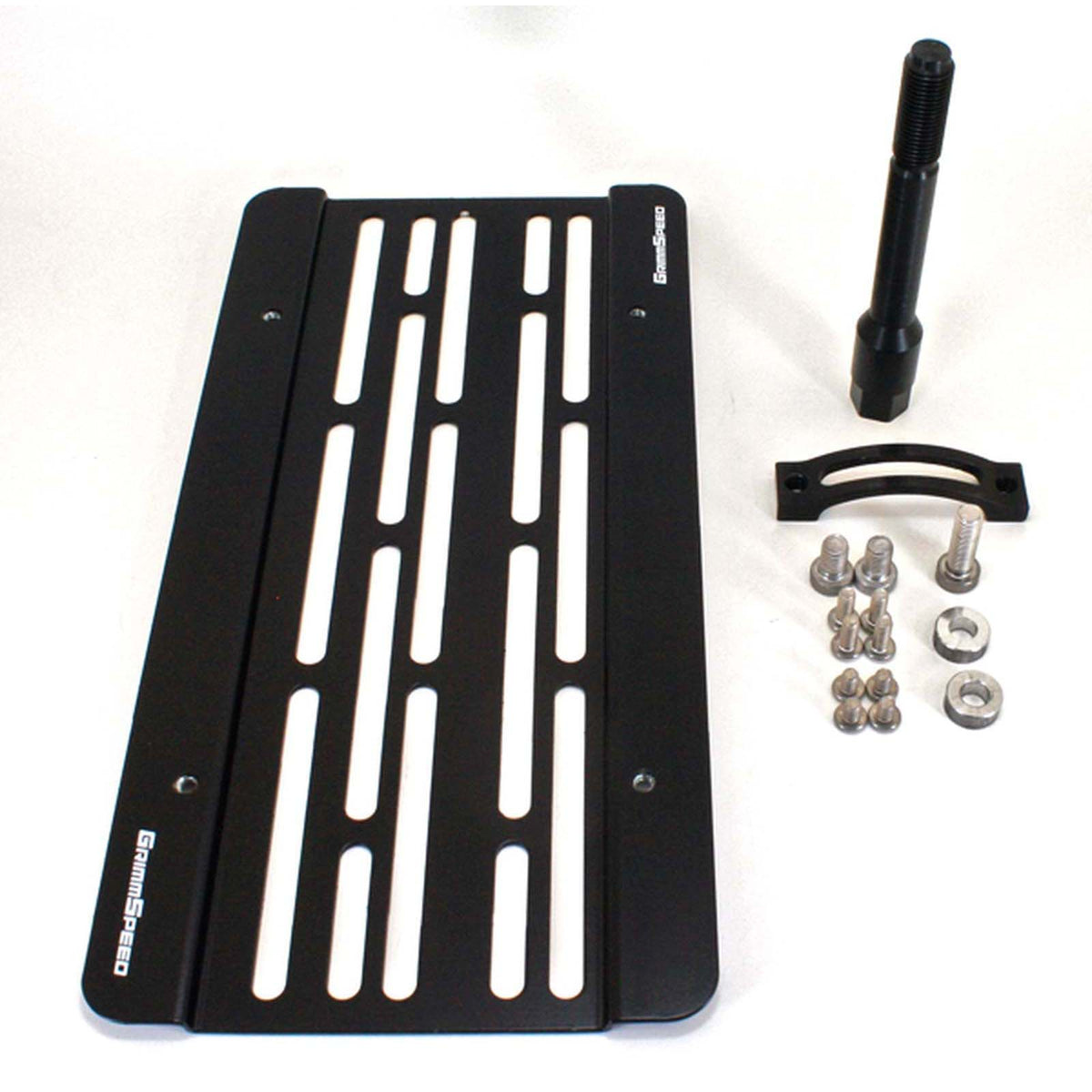 GRM094011 GrimmSpeed License Plate Relocation Kit - 2008-2014 Subaru WRX / 2008-2014 Subaru STI,