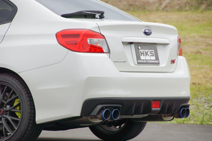HKS31029-AF013V HKS Super Turbo Muffler Titanium Exhaust - 2015+ WRX / STI,