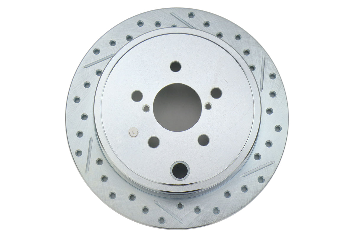 Stoptech C-Tek Sport Drilled and Slotted Rotor Single Rear Left Subaru Models (inc. 2008-2014 WRX)