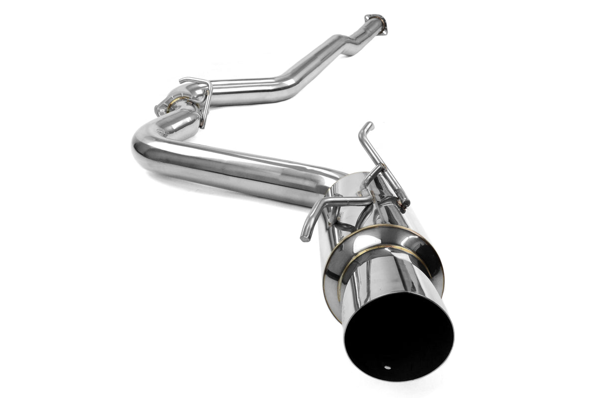 INVHS08SW5GTR Invidia Racing Series Cat Back Exhaust - 2008-2014 Subaru WRX Hatchback,
