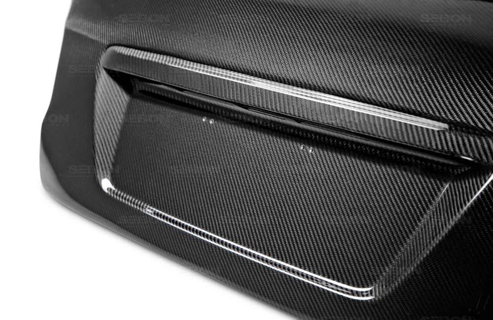 SEITL15SBIMP-C 15-20 Subaru WRX & STI Seibon C-Style Carbon Fiber Trunk Lid,