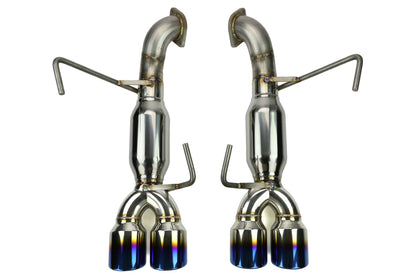 ETS200-30-EXH-004 ETS Axleback Systems - 2015-2019 WRX / 2015-2018 STI*-Muffled-Blue Tips,
