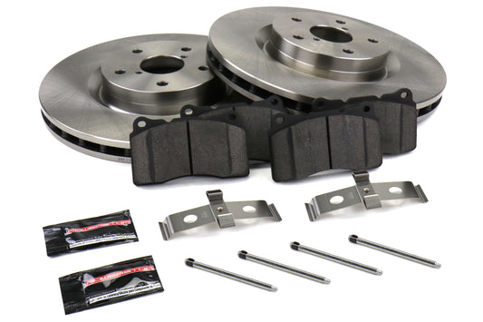POWTDBK131 Power Stop Track Day Brake Kit (Front) - 2005-2020 Subaru STI,