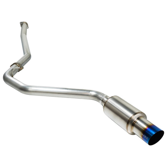 REMRK-C1076S-01T Remark R1-Spec Catback Exhaust Burnt Stainless Steel Tip - 2015-2021 Subaru WRX / STI,