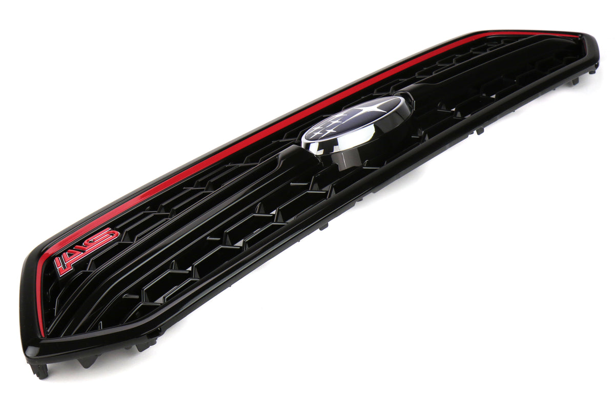 SUB91121VA270 Subaru OEM 2018 Type RA Grille with Pinstripe - 18+ WRX / STI,