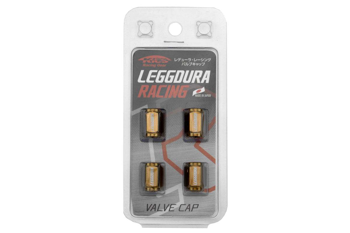 KICWCKIVB Project Kics Leggdura Valve Cap Set - Universal-Bronze,
