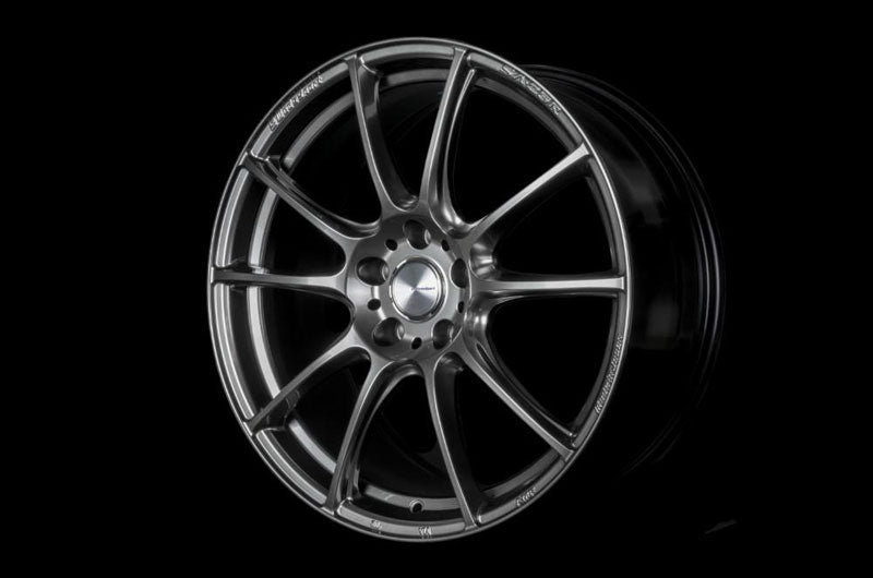 WedsSport SA-25R Platinum Silver 18x9.5 +38mm 5x114.3 (Single Wheel) - 2015-2024 Subaru WRX / 2015-2021 STI / 2019-2024 Forester