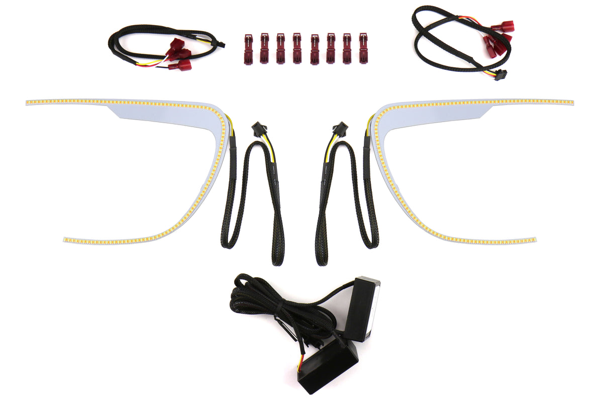 DODDD2221 Diode Dynamics Subaru Crosstrek C-Light Switchback LED Halos - 2013+ Crosstrek,