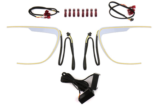 DODDD2221 Diode Dynamics Subaru Crosstrek C-Light Switchback LED Halos - 2013+ Crosstrek,