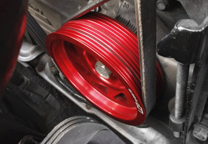 PERPSP-ENG-100RD Perrin Lightweight Crank Pulley - 2015+ STI-Red,