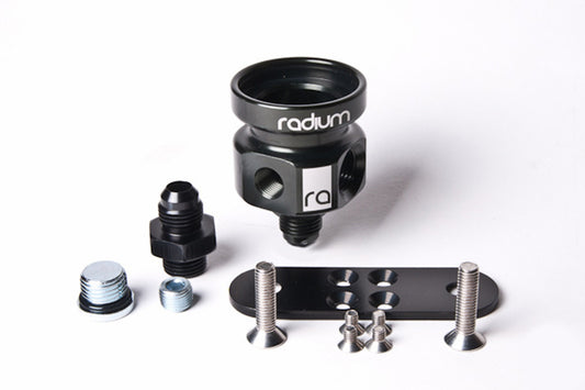 RAD20-0014 Radium Engineering Billet Aluminum Fuel Pressure Regulator Housing,