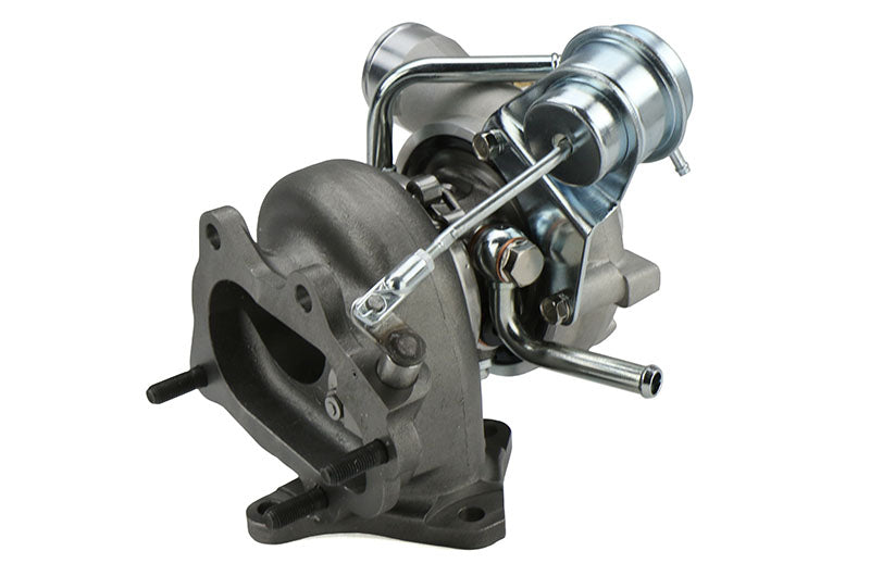 FPT2025050 Forced Performance FP BLUE Turbocharger 58mm 8cm IWG w/ Oil Feed Line - 2002-2007 Subaru WRX / 2004+ Subaru STI,