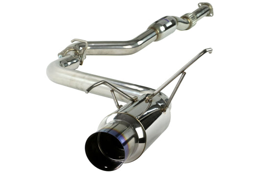 INVHS08SW4GTT Invidia N1 Cat Back Exhaust Single Titanium Tip - 2008-2014 Subaru WRX Sedan / 2011-2014 Subaru STI Sedan,